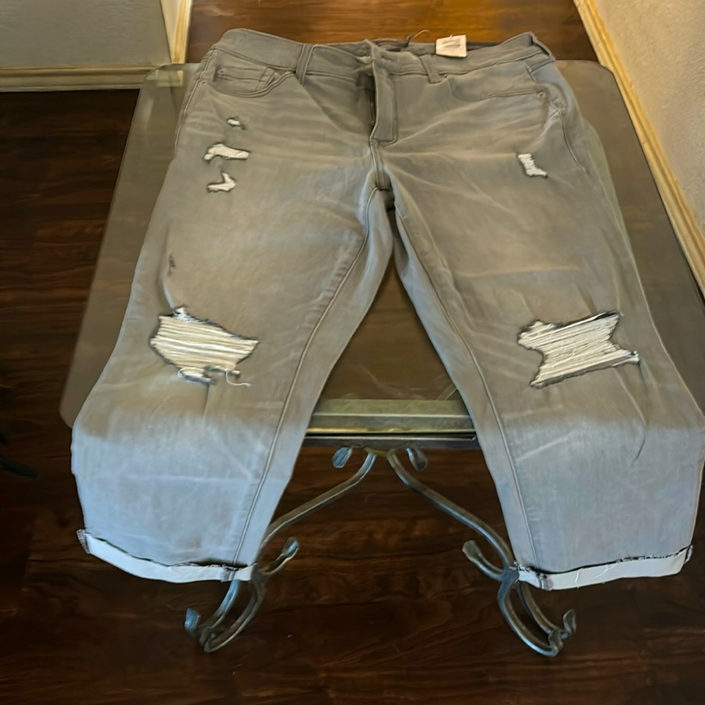 Crop Boyfriend Jeans